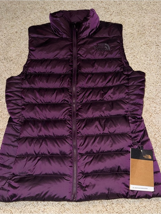 The North Face Jackets & Blazers - NWT The North Face Sz S ACONCAGUA Down Puffer Vest Women’s Purple BlackBerry